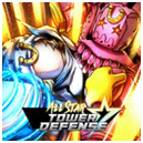 #16. All Star Tower Defense - Billions; anime-themed tower defense.