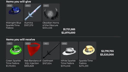 Mastering Roblox Trading: How to Get the Best Deals in 202, Step 2: Build Your Inventory Strategically, Image via Roblox Corp.