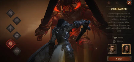 Crusader Class in Diablo Immortal2