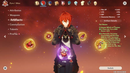 Endgame Content for Genshin Impact, image via: HoYoverse