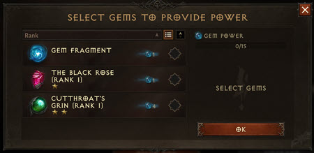Farming and Crafting Gems in Diablo Immortal