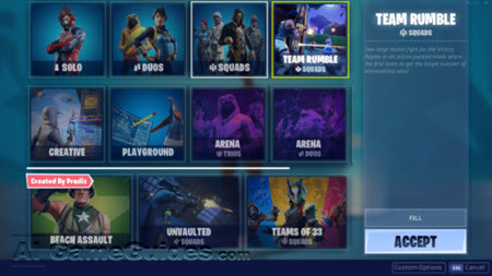 Customization Guide to Fortnite: User Interface (UI) Customization, Image vis Epic Games