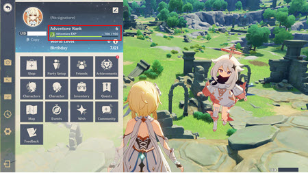 Genshin Impact: Understanding Adventure Rank (AR), Image via: HoYoverse
