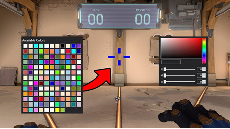 Customization Guide to Valorant, Crosshair Customization, image via: WestJett