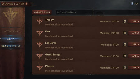 How to Join a Clan