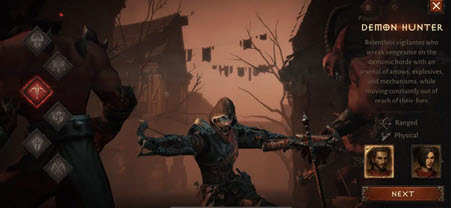 Deamon Hunter Class in Diablo Immortal2