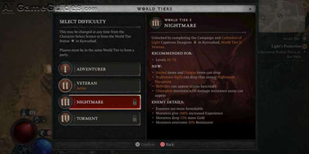 Campaign Guide for Diablo 4: Post-Campaign Activities, Image via: Blizzard Entertainment