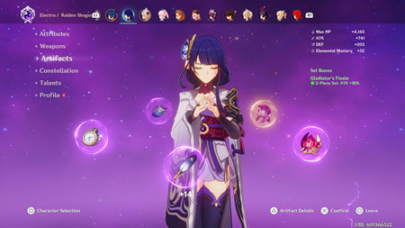 Genshin Impact: Understanding Artifacts, Image via: HoYoverse