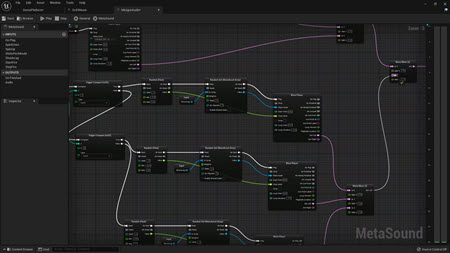 Unreal Engine 5 (UE5), MetaSounds, image via: unrealengine.com
